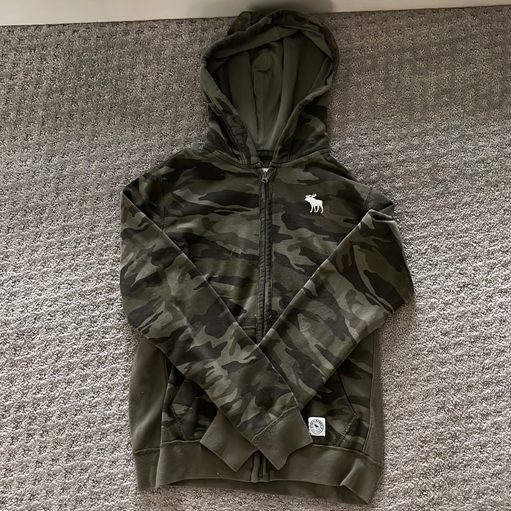 Abercrombie kids zip up